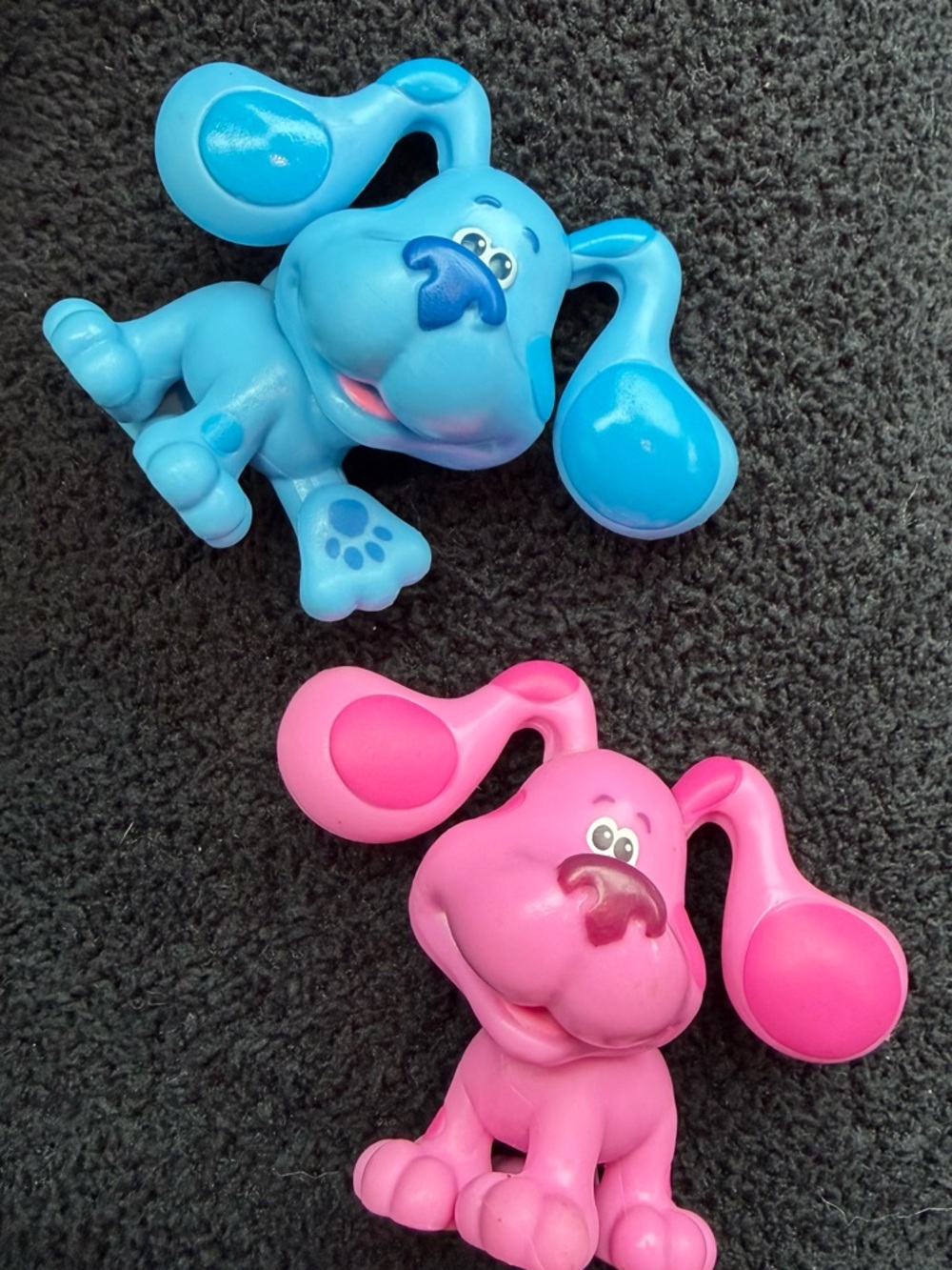 Blue’s Clues Blue & Magenta Figures Viacom 2019 Replacement Toy Set